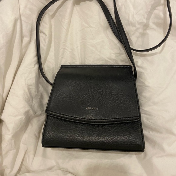 Matt & Nat Handbags - Matt & Nat Elegant Black Crossbody Bag